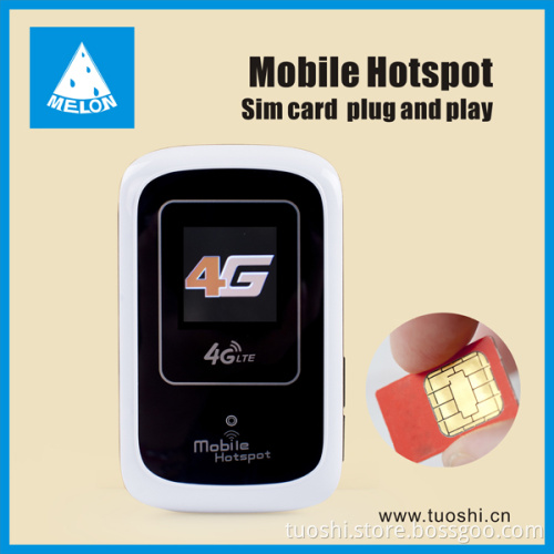 4G/3G mobile wifi router ,FDD/TDD/HSPA/HSPA+/UMTS/GSM ,2400mAh,Cat3,WPS button,sim card slot
